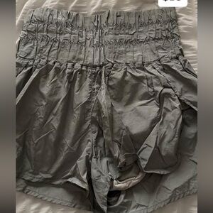 Free People High Waist Gray Shorts